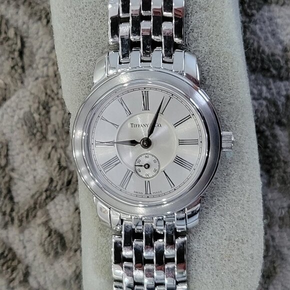 Tiffany & Co Sterling Stainless Steel Resonator Round Watch-Woman’s main image 8
